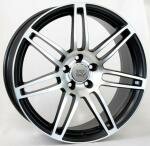 WSP Italy W557 S8 Cosma Two black polished