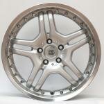 WSP Italy W728 Amg II Venice silver polished lip