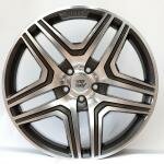 WSP Italy W766 Amg Nero anthracite polished